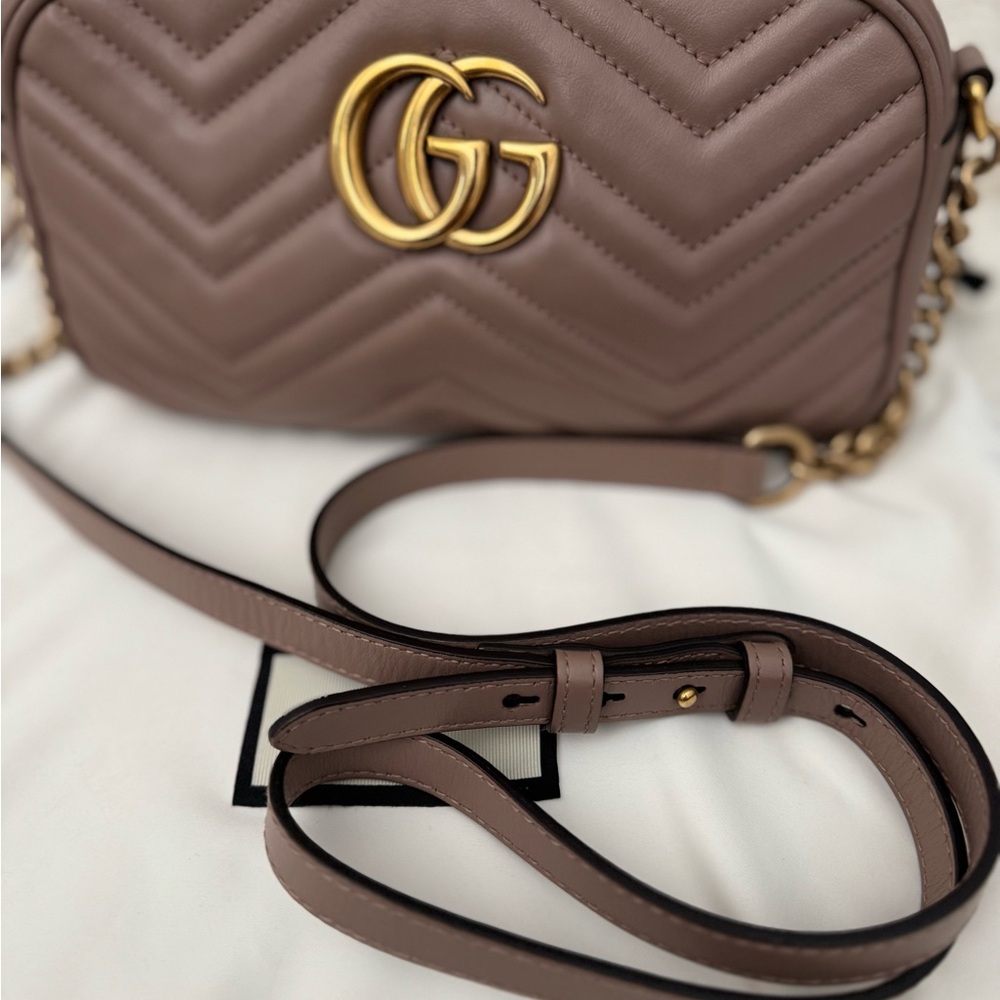 GUCCI MARMONT CAMERA BAG SMALL - Picture 4 of 15